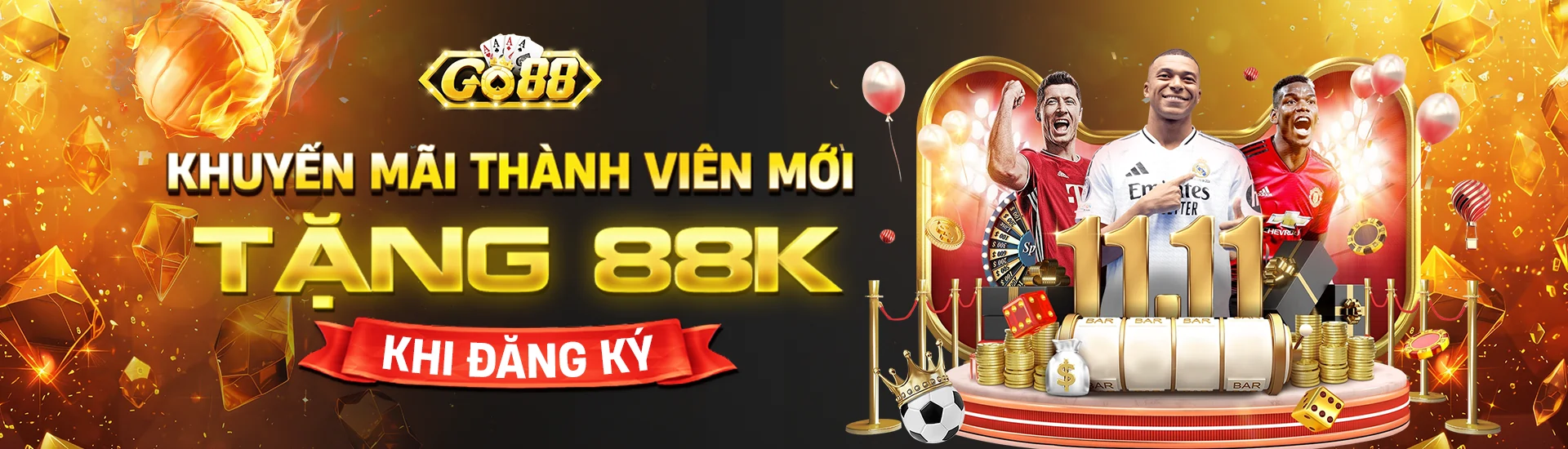 Khuyến mãi tặng thành viên mới 88K